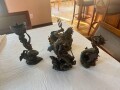 4-bronze-look-statues-of-mermaids-and-nautical-fantasy-figurines-small-10