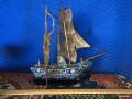 old-chinese-cloissone-brass-sailing-ship-small-4