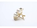 14k-yellow-gold-fancy-cluster-diamond-pearl-earrings-14-grams-small-3