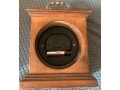 vintage-howard-miller-square-wooden-mantel-clock-battery-operated-small-0