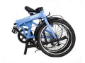 zizzo-via-folding-bike-w-added-rear-rack-save-gas-like-new-small-0