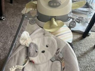 nice-fisher-price-sweet-snugapuppy-cradle-n-swing