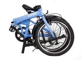 zizzo-via-folding-bike-w-added-rear-rack-save-gas-like-new