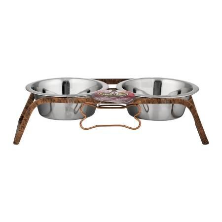 loving-pets-rustic-bone-diner-for-dogs-aged-copper-bowl-big-0