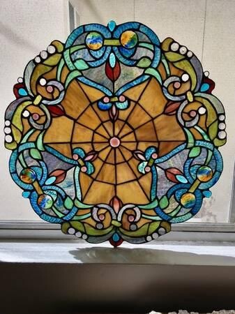 new-tiffany-style-victorian-stained-glass-window-panelsuncatcher-big-0