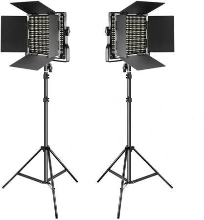 2-pieces-bi-color-660-led-video-light-and-stand-kit-big-2