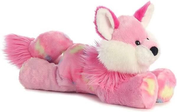 new-sherbet-fox-aurora-world-bright-fancies-plush-pink-stuffed-big-4