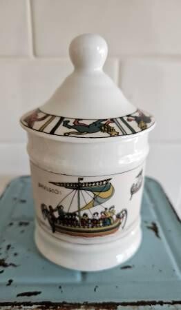 tobacco-jar-limoges-france-bayeux-tapestry-big-3
