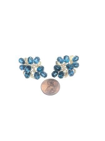 pre-owned-14k-yellow-gold-floral-earrings-topaz-270-ctw-big-7
