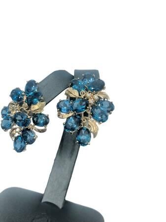 pre-owned-14k-yellow-gold-floral-earrings-topaz-270-ctw-big-5