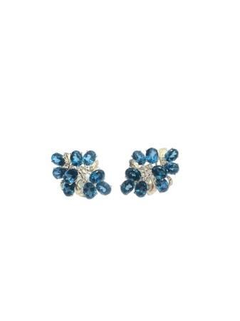 pre-owned-14k-yellow-gold-floral-earrings-topaz-270-ctw-big-2