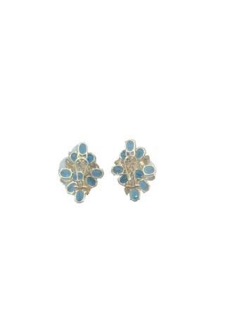 pre-owned-14k-yellow-gold-floral-earrings-topaz-270-ctw-big-1