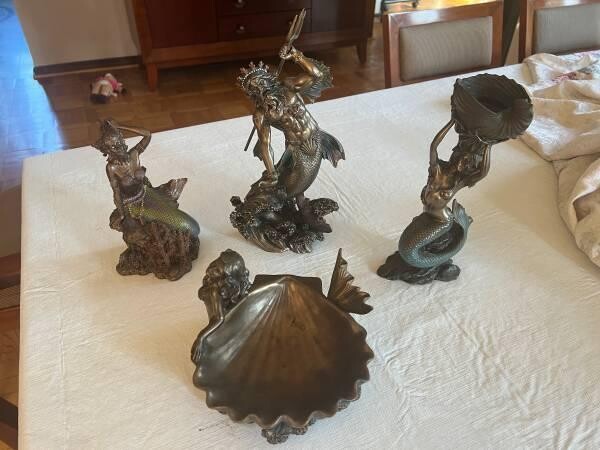 4-bronze-look-statues-of-mermaids-and-nautical-fantasy-figurines-big-9