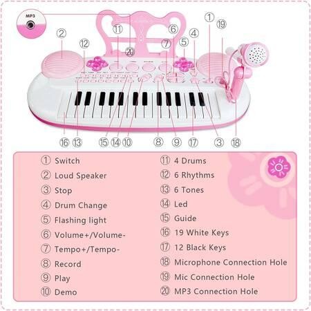 piano-toy-keyboard-for-kids-like-new-big-1