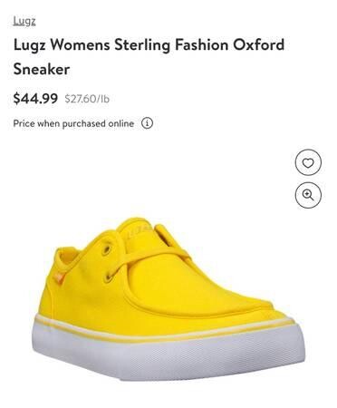 new-lugz-sterling-womens-sneakers-sterling-oxford-shoes-size-9-big-0