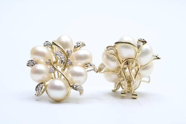 14k-yellow-gold-fancy-cluster-diamond-pearl-earrings-14-grams-big-11
