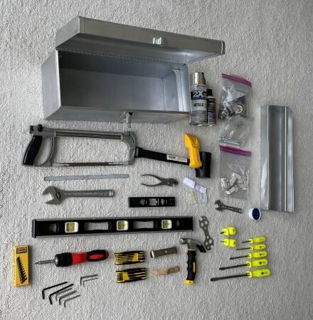 complete-set-of-tools-screwdrivers-hammer-hacksaw-wrenches-big-0