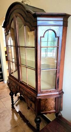 antique-queen-anne-style-display-cabinet-big-0